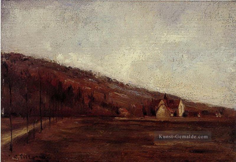 Studie für die Banken von marne im Winter 1866 Camille Pissarro Ölgemälde